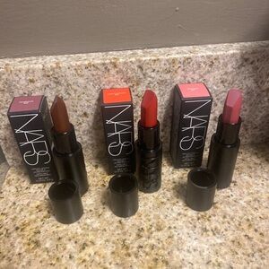 NARS Lipstick Set - Brown, Red, Pink